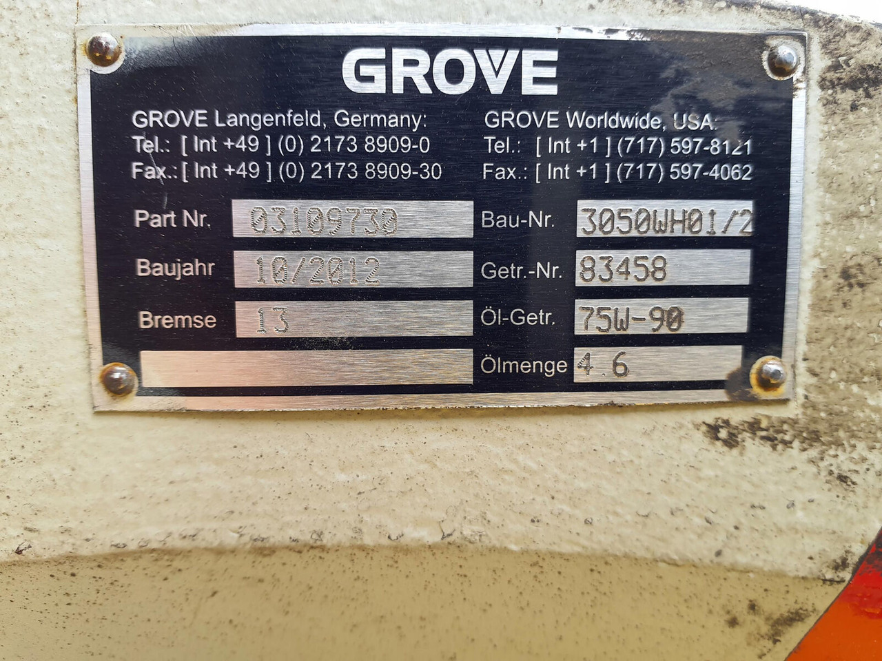 Winch for Mobile crane Grove GMK 5170 winch 2: picture 6