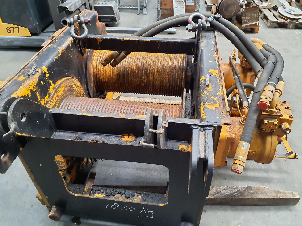 Kato NK 500 winch - Winch for Mobile crane: picture 3 Kato NK 500 winch - Winch for Mobile crane: picture 3