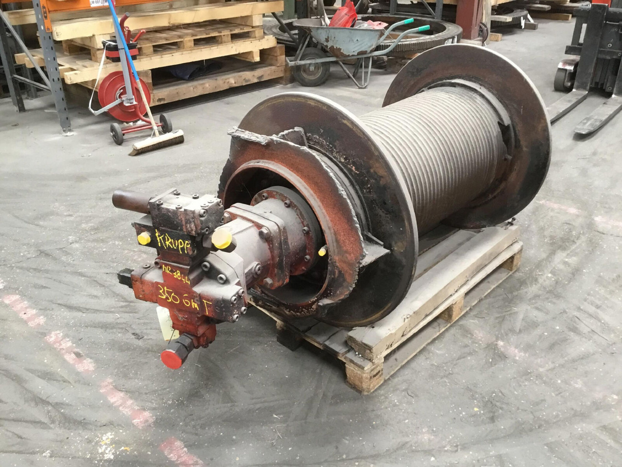 Krupp KMK 8350 winch - Winch for Mobile crane: picture 2 Krupp KMK 8350 winch - Winch for Mobile crane: picture 2