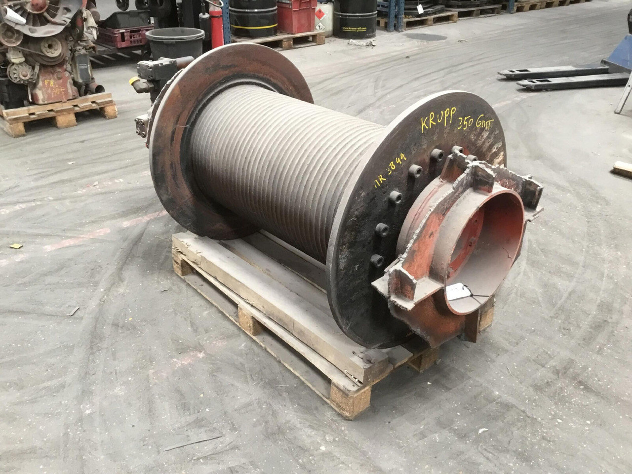 Krupp KMK 8350 winch - Winch for Mobile crane: picture 1 Krupp KMK 8350 winch - Winch for Mobile crane: picture 1