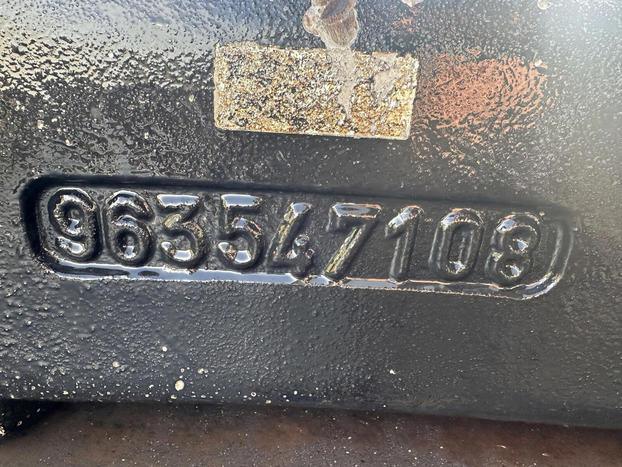 Liebherr LTM 1100-5.2 Counterweight 6,5 ton - Counterweight for Mobile crane: picture 5 Liebherr LTM 1100-5.2 Counterweight 6,5 ton - Counterweight for Mobile crane: picture 5