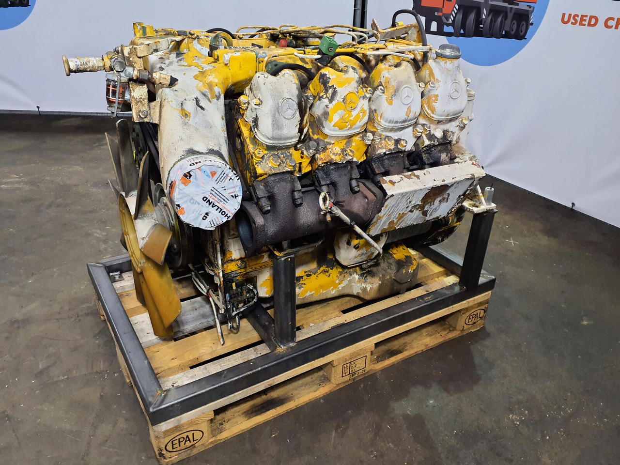 Mercedes-Benz LT 1200 Mercedes OM 402 upper engine - Engine for Mobile crane: picture 3 Mercedes-Benz LT 1200 Mercedes OM 402 upper engine - Engine for Mobile crane: picture 3