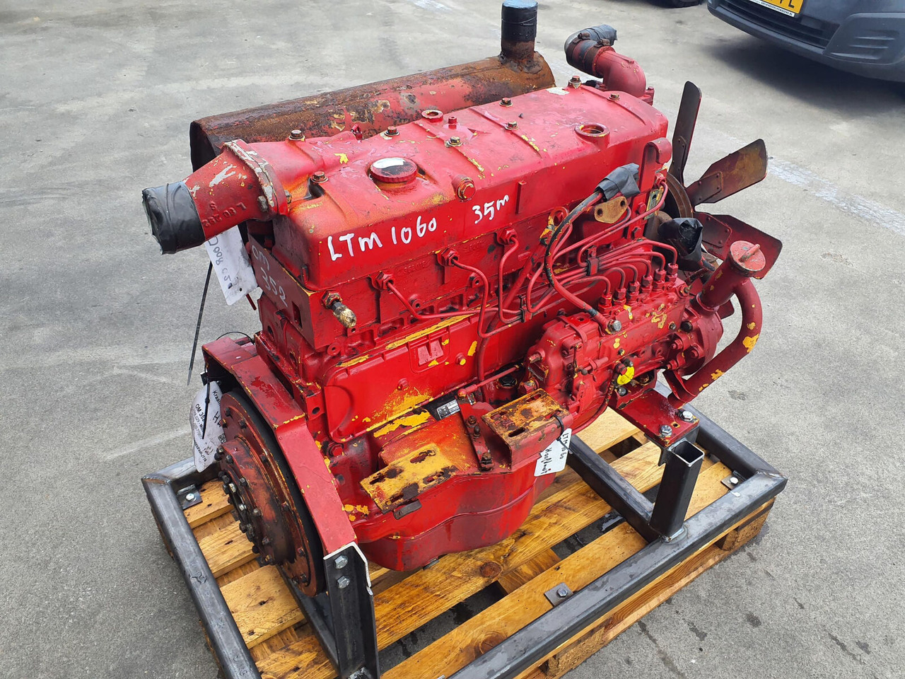 Mercedes-Benz LTM 1060 engine Mercedes OM 352 - Engine for Mobile crane: picture 2 Mercedes-Benz LTM 1060 engine Mercedes OM 352 - Engine for Mobile crane: picture 2
