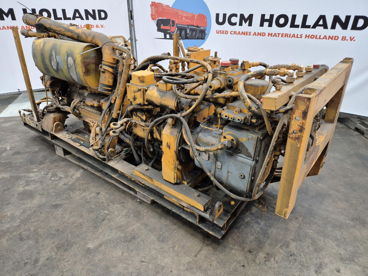 Mercedes-Benz LTM 1060 upper engine Mercedes OM 352 - Engine for Mobile crane: picture 4 Mercedes-Benz LTM 1060 upper engine Mercedes OM 352 - Engine for Mobile crane: picture 4