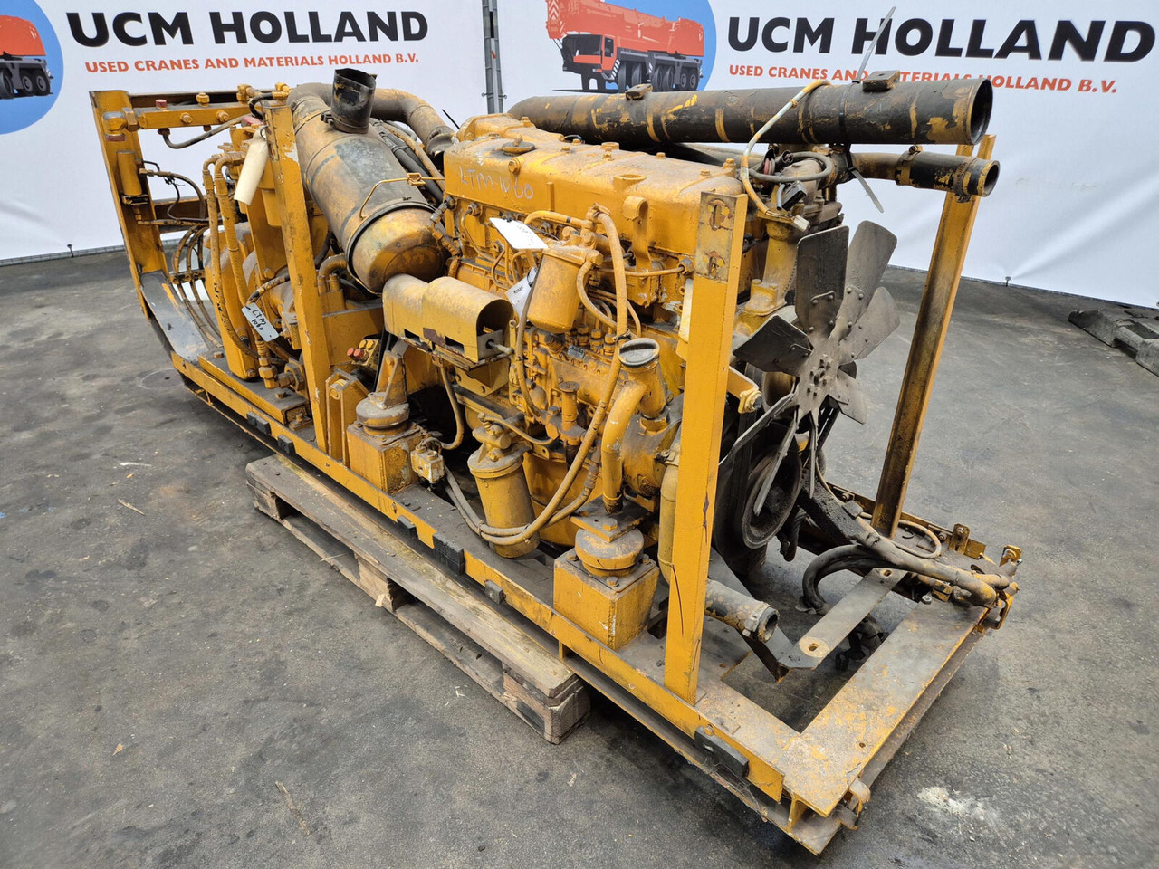 Mercedes-Benz LTM 1060 upper engine Mercedes OM 352 - Engine for Mobile crane: picture 2 Mercedes-Benz LTM 1060 upper engine Mercedes OM 352 - Engine for Mobile crane: picture 2