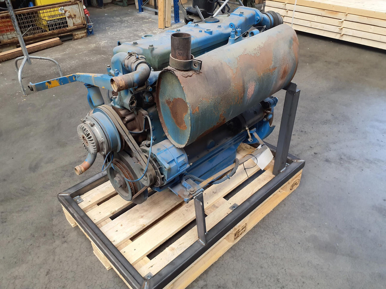 Mercedes-Benz LTM 1070 engine Mercedes OM 352 A - Engine for Mobile crane: picture 1 Mercedes-Benz LTM 1070 engine Mercedes OM 352 A - Engine for Mobile crane: picture 1
