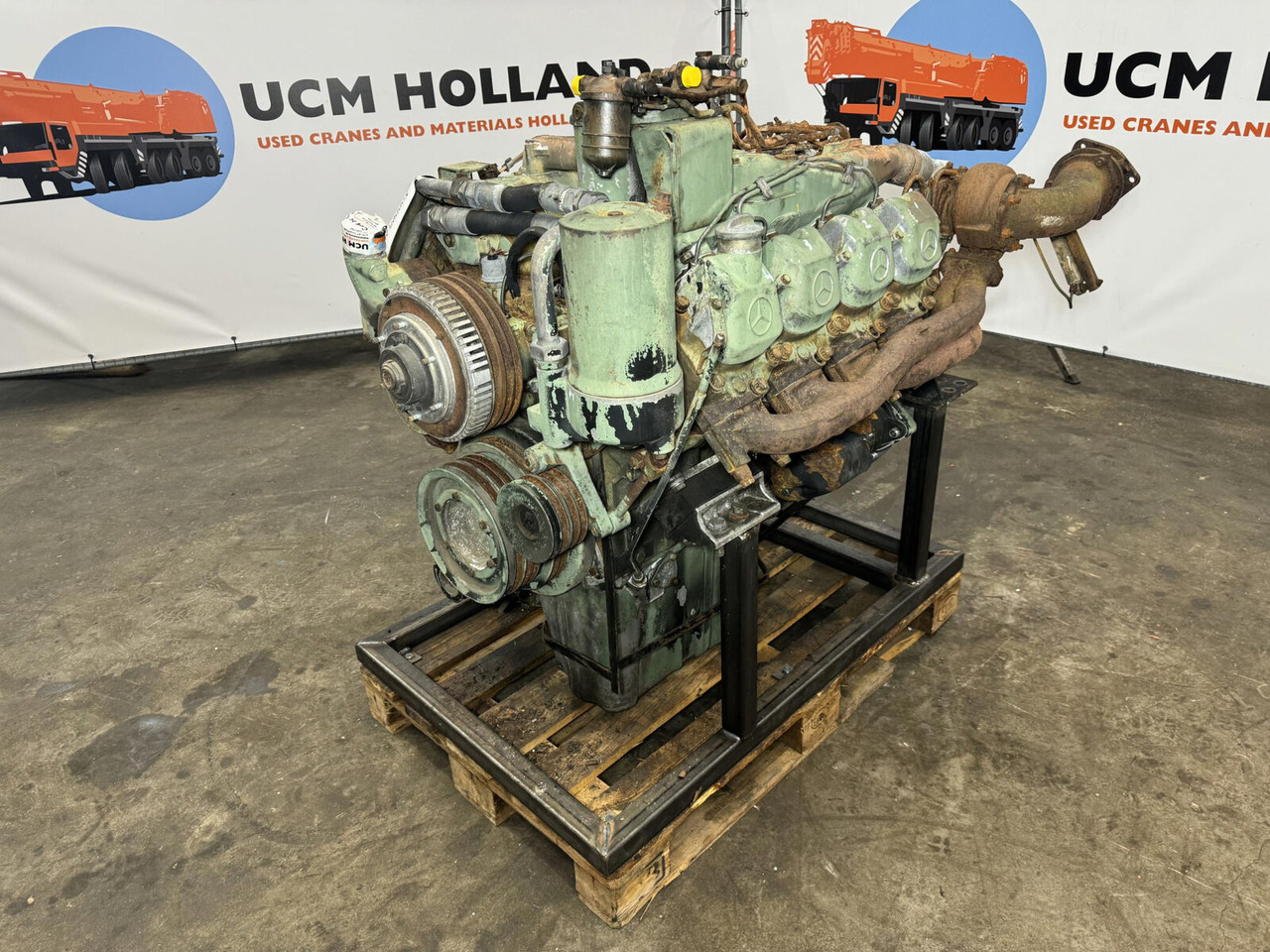 Mercedes-Benz Mercedes OM 442 A - Engine for Mobile crane: picture 4 Mercedes-Benz Mercedes OM 442 A - Engine for Mobile crane: picture 4