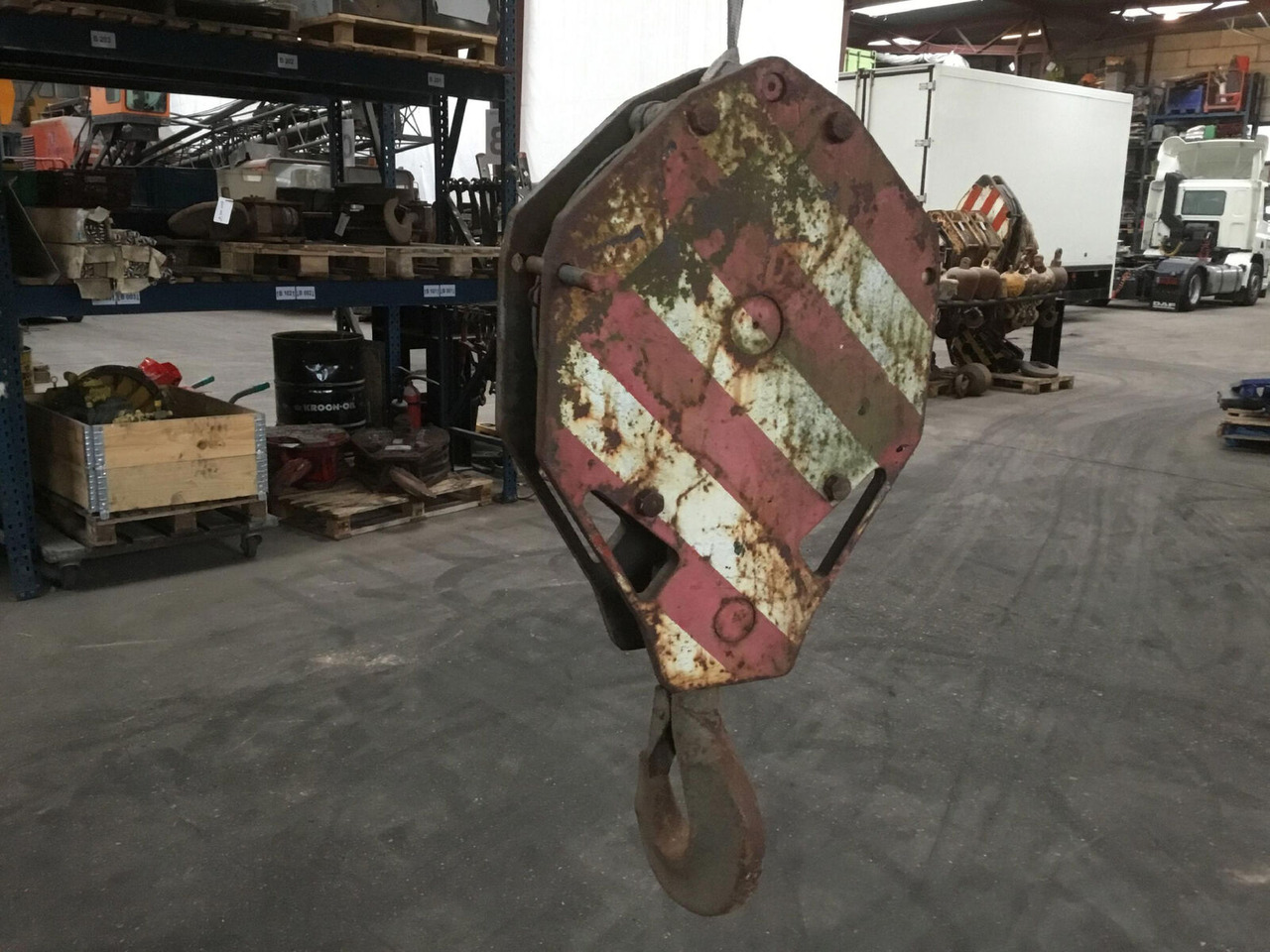 Liebherr Hookblock 16mm 1 sheave - Spare parts for Mobile crane: picture 3 Liebherr Hookblock 16mm 1 sheave - Spare parts for Mobile crane: picture 3