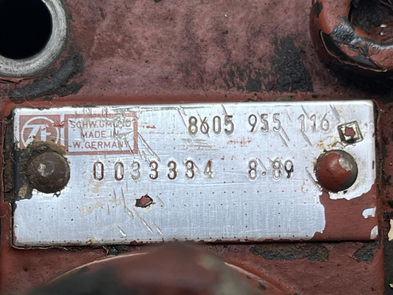 ZF Emergency steering pump ZF - Hydraulic pump for Mobile crane: picture 5 ZF Emergency steering pump ZF - Hydraulic pump for Mobile crane: picture 5