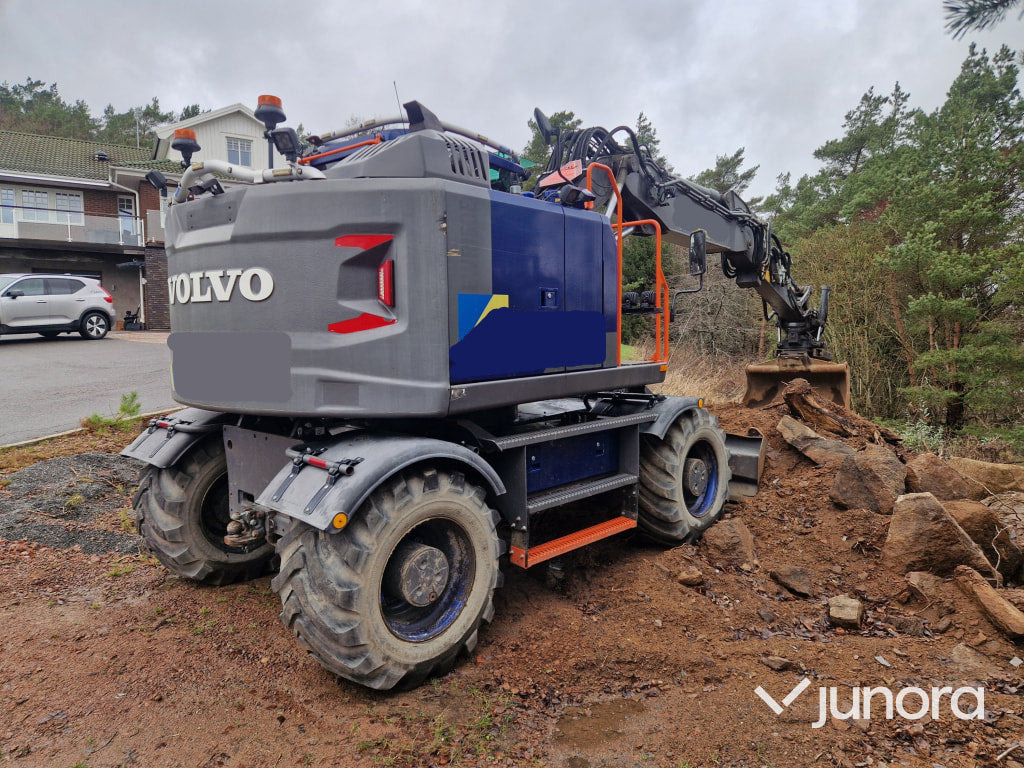 Hjulgrävare – Volvo EWR150E - Wheel excavator: picture 3 Hjulgrävare – Volvo EWR150E - Wheel excavator: picture 3