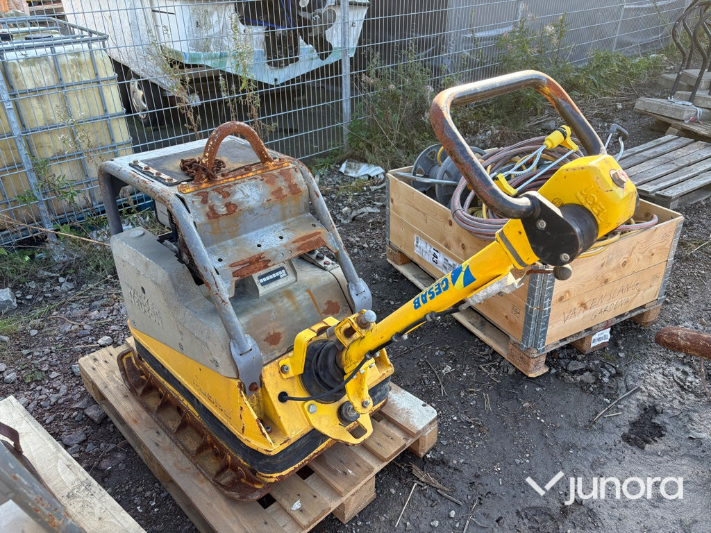 Markvibrator - Wacker Neuson - Vibratory plate: picture 1 Markvibrator - Wacker Neuson - Vibratory plate: picture 1