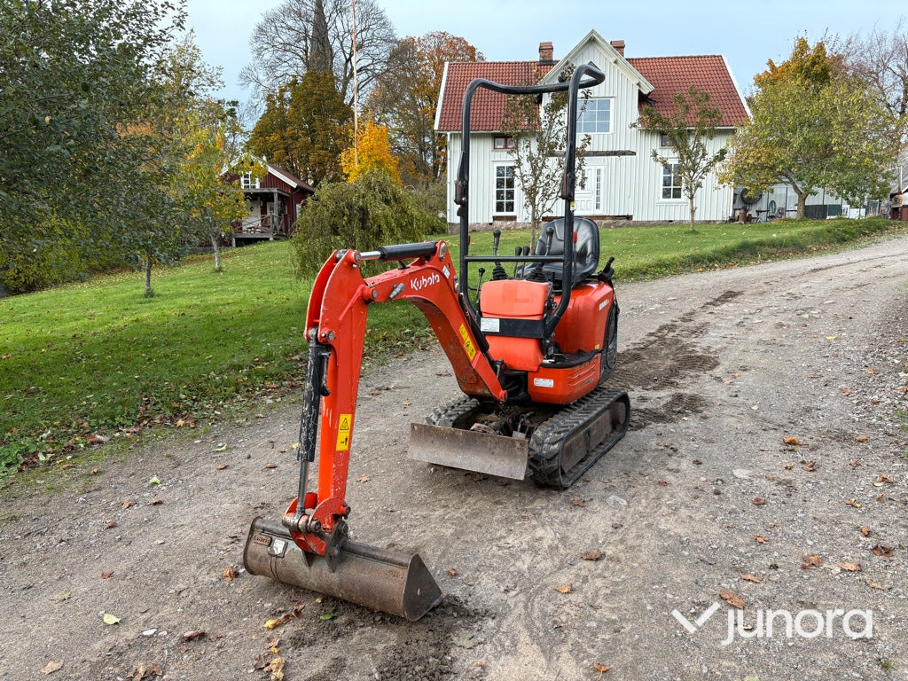 Mini excavator Minigrävare - Kubota, K008-3: picture 9