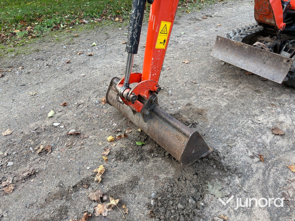 Mini excavator Minigrävare - Kubota, K008-3: picture 18