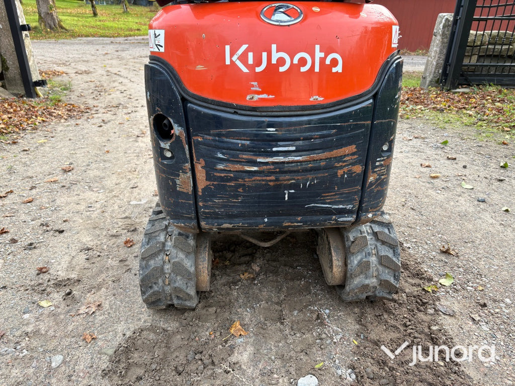 Mini excavator Minigrävare - Kubota, K008-3: picture 24