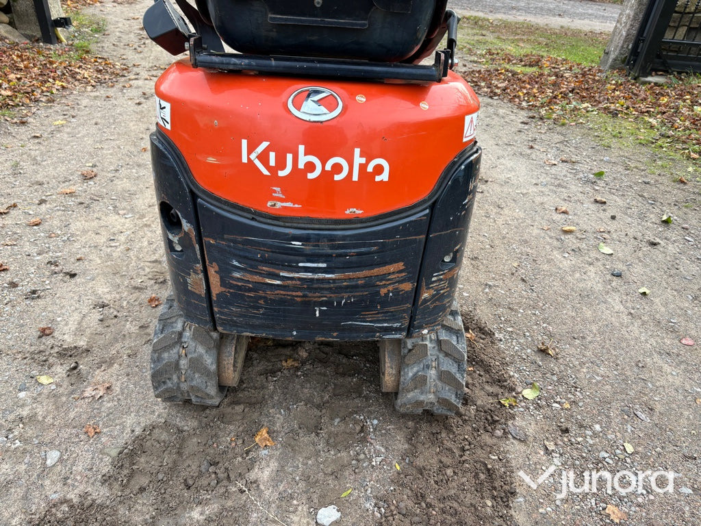 Mini excavator Minigrävare - Kubota, K008-3: picture 23