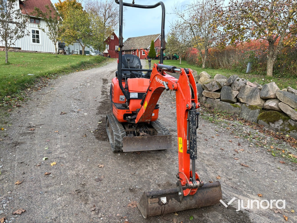 Mini excavator Minigrävare - Kubota, K008-3: picture 7