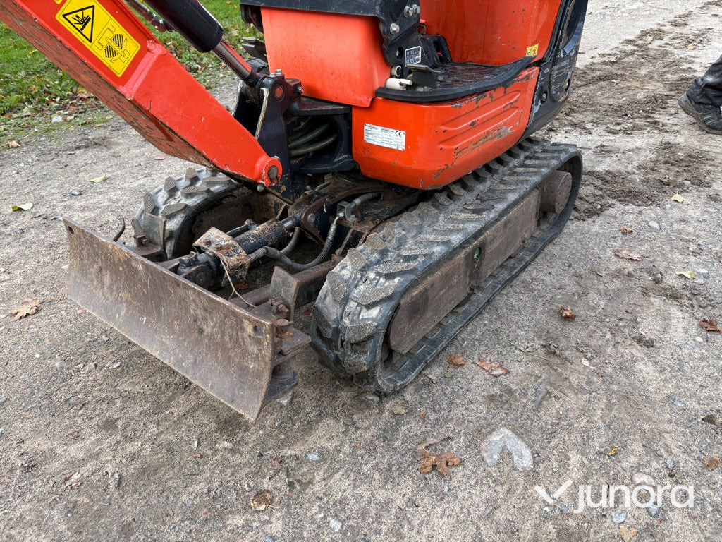 Mini excavator Minigrävare - Kubota, K008-3: picture 17