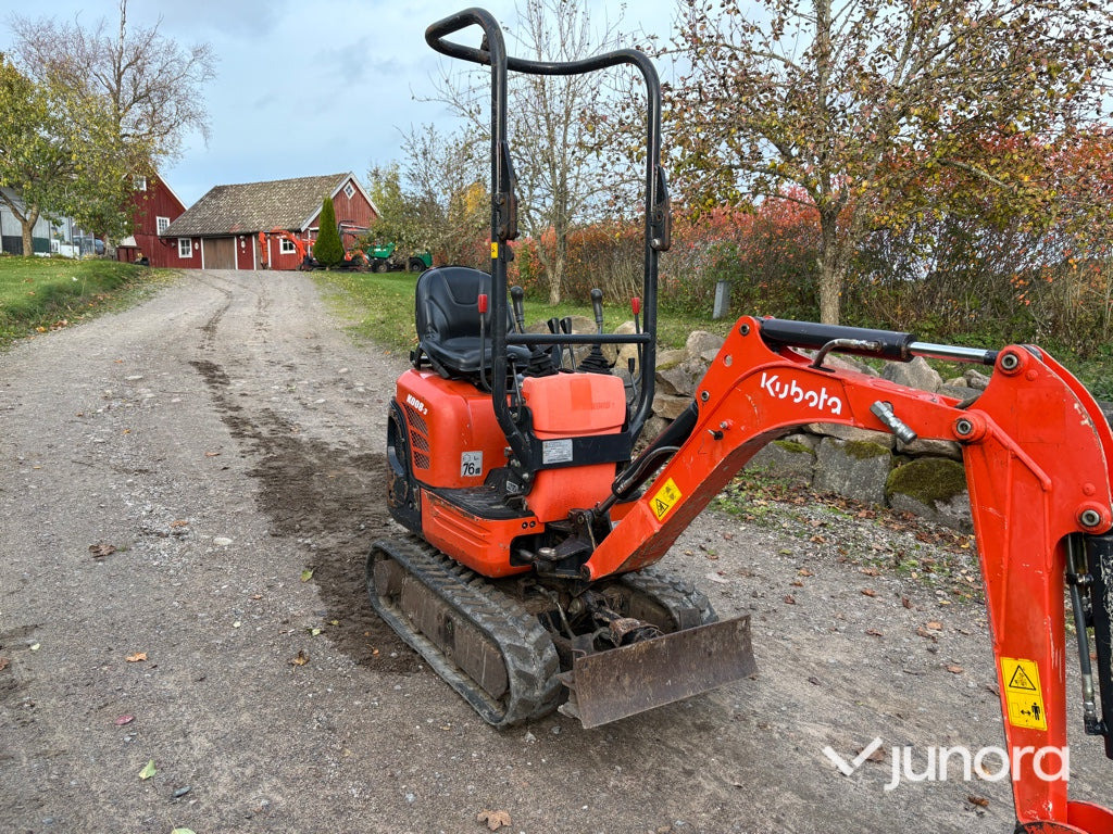 Mini excavator Minigrävare - Kubota, K008-3: picture 13