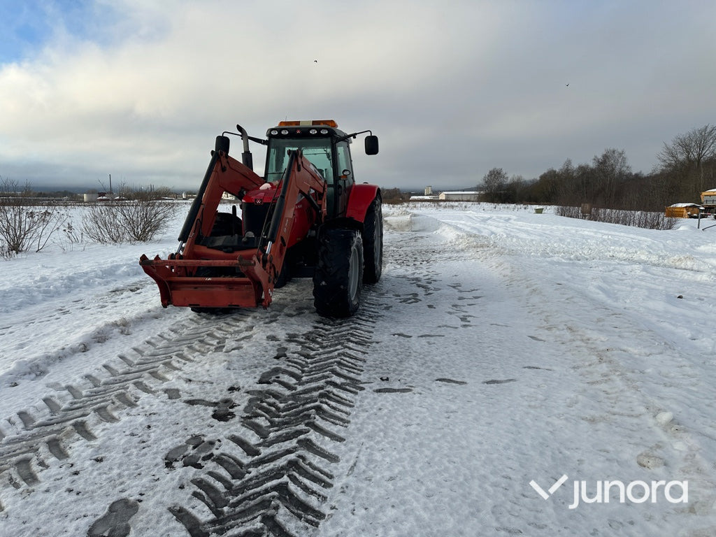 Traktor – Massey Ferguson 6490 med lastare - Farm tractor: picture 4 Traktor – Massey Ferguson 6490 med lastare - Farm tractor: picture 4