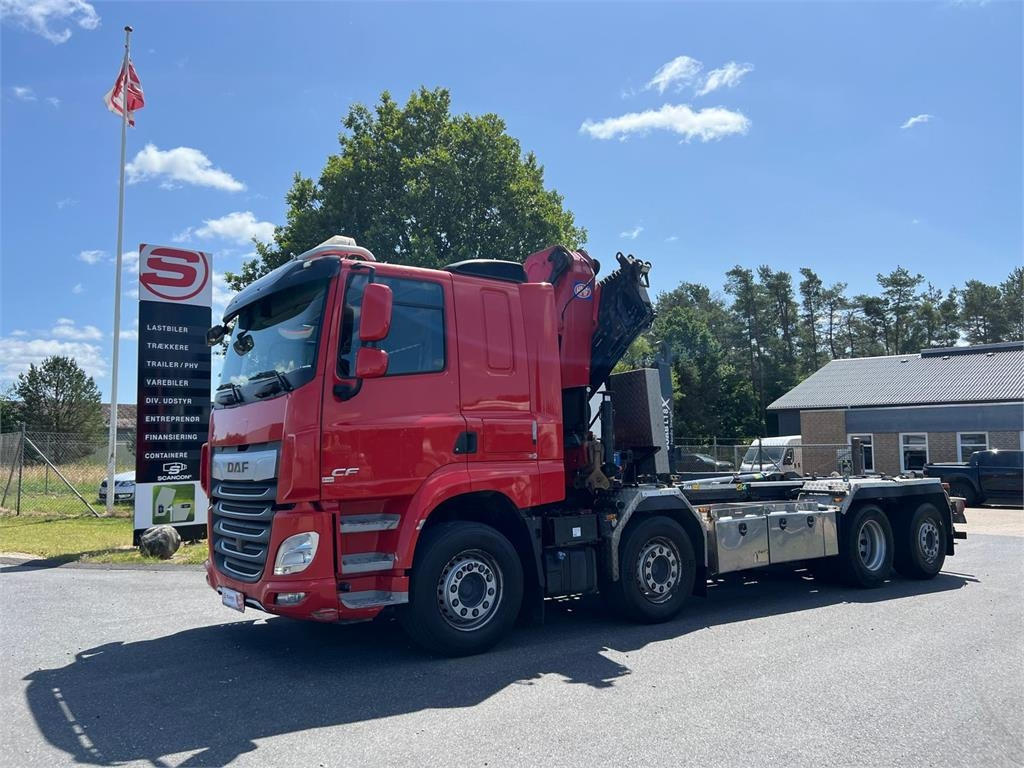 DAF CF 480 FAX 8x2*6 - Skip loader truck: picture 1 DAF CF 480 FAX 8x2*6 - Skip loader truck: picture 1