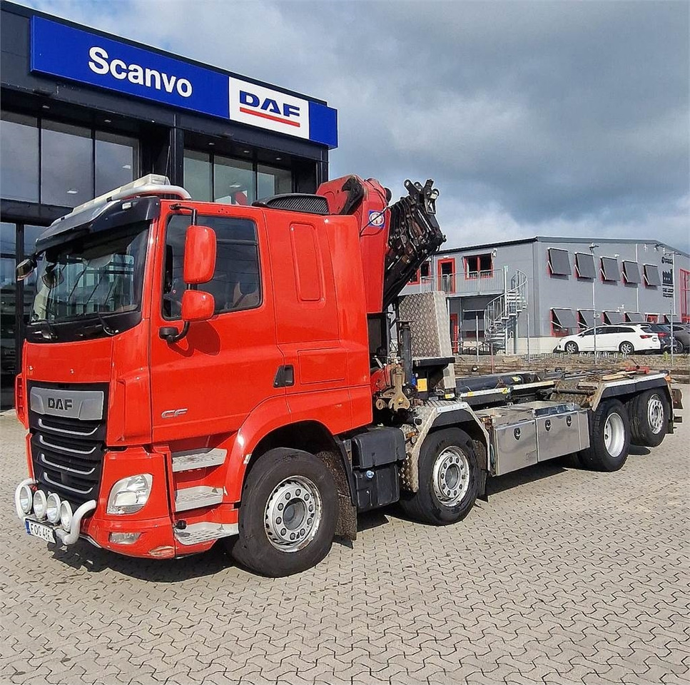 DAF CF 480 FAX - Skip loader truck: picture 1 DAF CF 480 FAX - Skip loader truck: picture 1