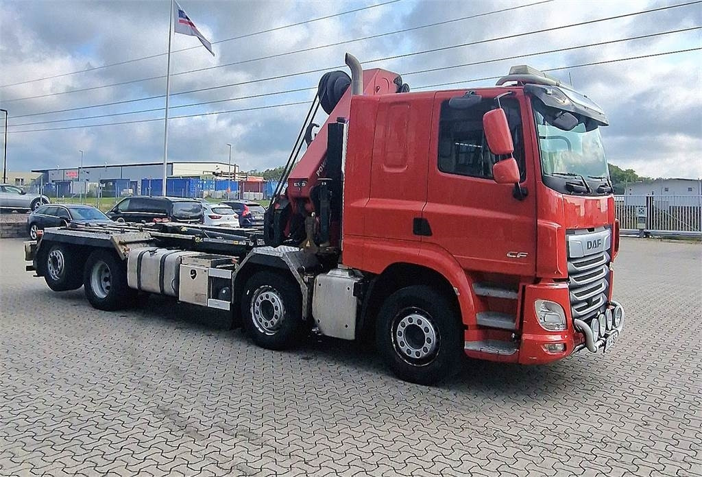 DAF CF 480 FAX - Skip loader truck: picture 4 DAF CF 480 FAX - Skip loader truck: picture 4