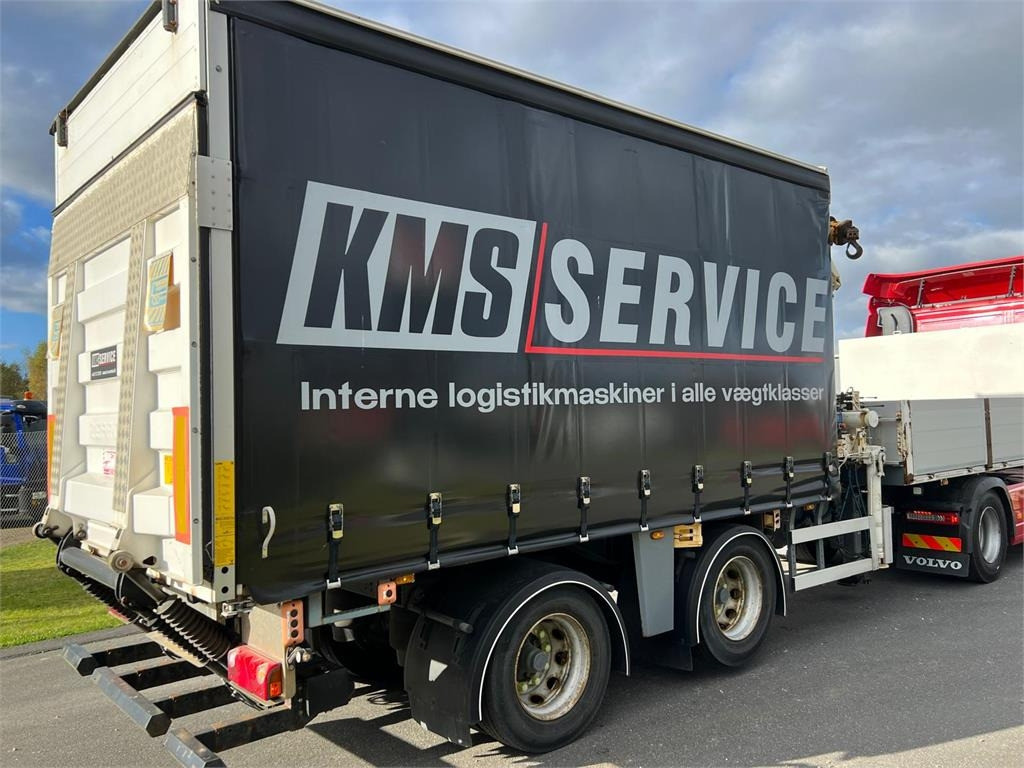 HRD 10,2 mtr Multi city HMF 1823K3 kran - lift - Dropside/ Flatbed semi-trailer: picture 2 HRD 10,2 mtr Multi city HMF 1823K3 kran - lift - Dropside/ Flatbed semi-trailer: picture 2