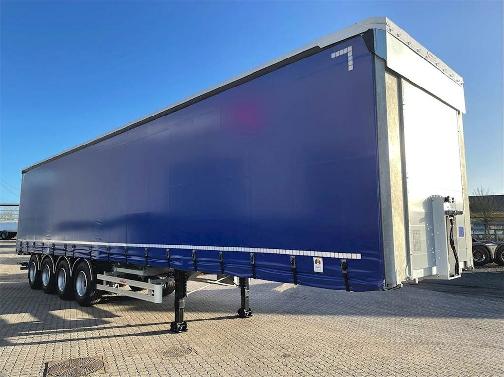 Hangler 4-aks Gardintrailer skydegardin DEMO - Curtainsider semi-trailer: picture 5 Hangler 4-aks Gardintrailer skydegardin DEMO - Curtainsider semi-trailer: picture 5