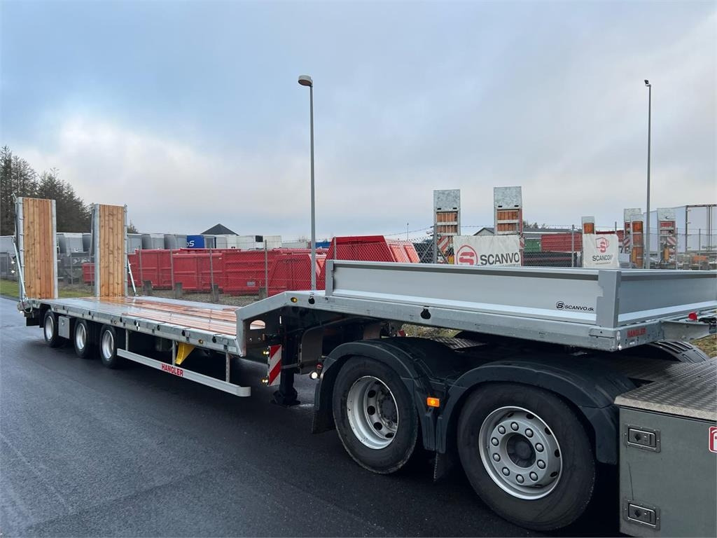 Hangler SDS-H 510-T 3-aks maskintrailer - dobbelt ramper - Low loader semi-trailer: picture 3 Hangler SDS-H 510-T 3-aks maskintrailer - dobbelt ramper - Low loader semi-trailer: picture 3