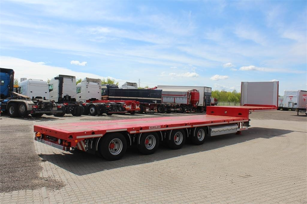 Hangler SVS 580 T 4 akslet nedbygget - Low loader semi-trailer: picture 1 Hangler SVS 580 T 4 akslet nedbygget - Low loader semi-trailer: picture 1
