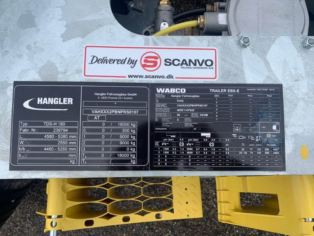 Dolly trailer Hangler TDS-H 180 standard trækstang: picture 10 Dolly trailer Hangler TDS-H 180 standard trækstang: picture 10