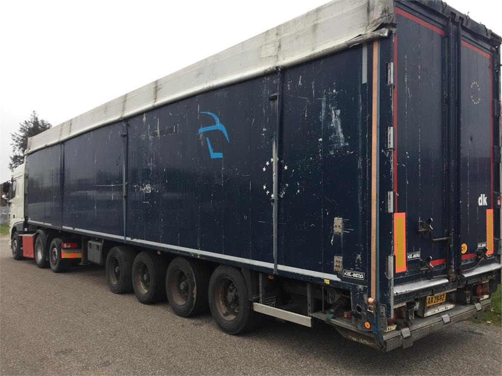 Kel-Berg 92m3 alu kasse + folde-slæde lift - Walking floor semi-trailer: picture 2 Kel-Berg 92m3 alu kasse + folde-slæde lift - Walking floor semi-trailer: picture 2
