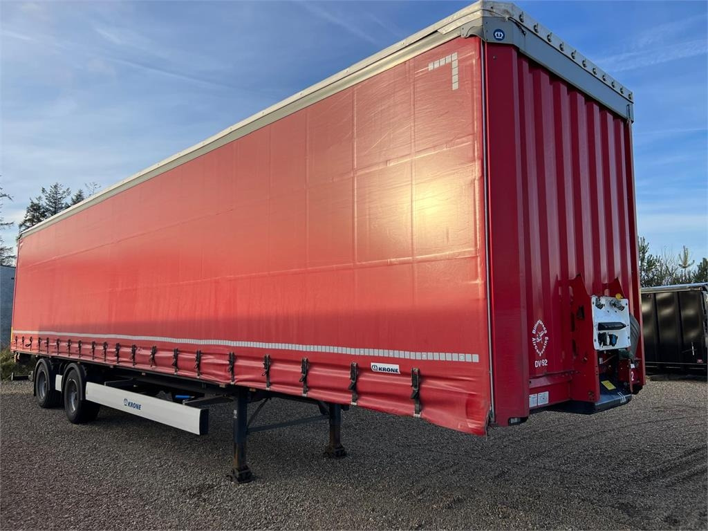 Krone 13,6 mtr gardin - lodretstående lift - Curtainsider semi-trailer: picture 3 Krone 13,6 mtr gardin - lodretstående lift - Curtainsider semi-trailer: picture 3