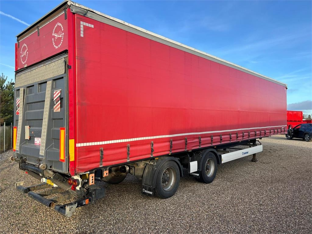 Krone 13,6 mtr gardin - lodretstående lift - Curtainsider semi-trailer: picture 1 Krone 13,6 mtr gardin - lodretstående lift - Curtainsider semi-trailer: picture 1
