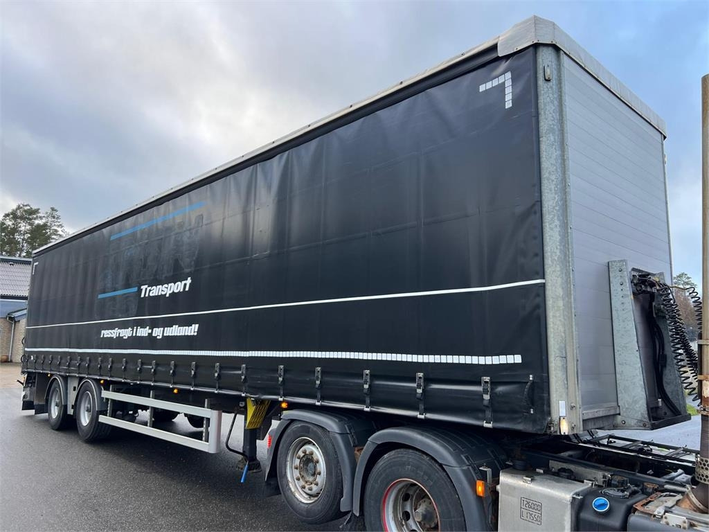 Curtainsider semi-trailer MTDK CI200 - 13,6 mtr - lodretstående lift: picture 17