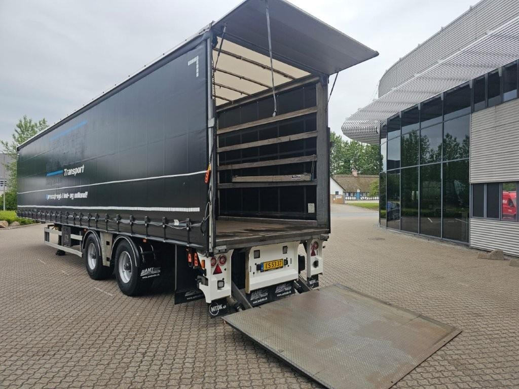 Curtainsider semi-trailer MTDK CI200 - 13,6 mtr - lodretstående lift: picture 7