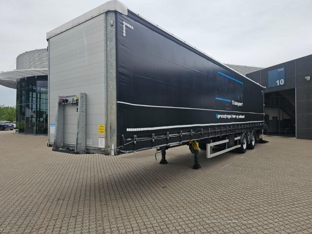 Curtainsider semi-trailer MTDK CI200 - 13,6 mtr - lodretstående lift: picture 6