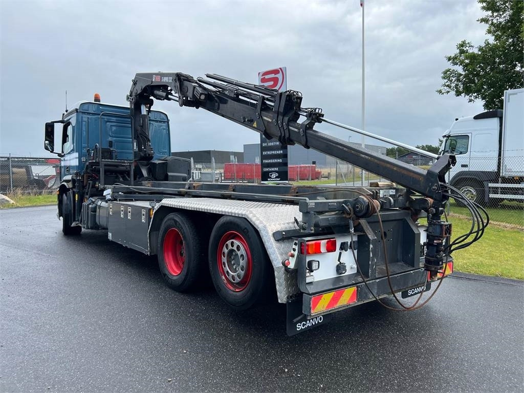 Mercedes-Benz Antos 2540 L - Hiab 232E5 kran - Skip loader truck: picture 3 Mercedes-Benz Antos 2540 L - Hiab 232E5 kran - Skip loader truck: picture 3