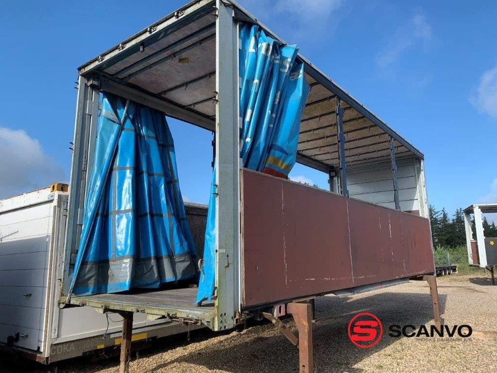 Curtainside swap body Wecon 7820 mm gardin veksellad + hæve tag: picture 1