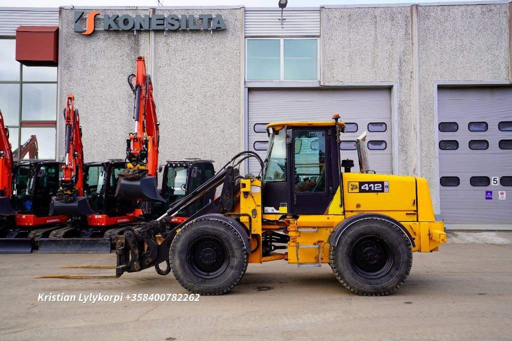 JCB 412S LAMELLIRENKAILLA - Wheel loader: picture 1 JCB 412S LAMELLIRENKAILLA - Wheel loader: picture 1