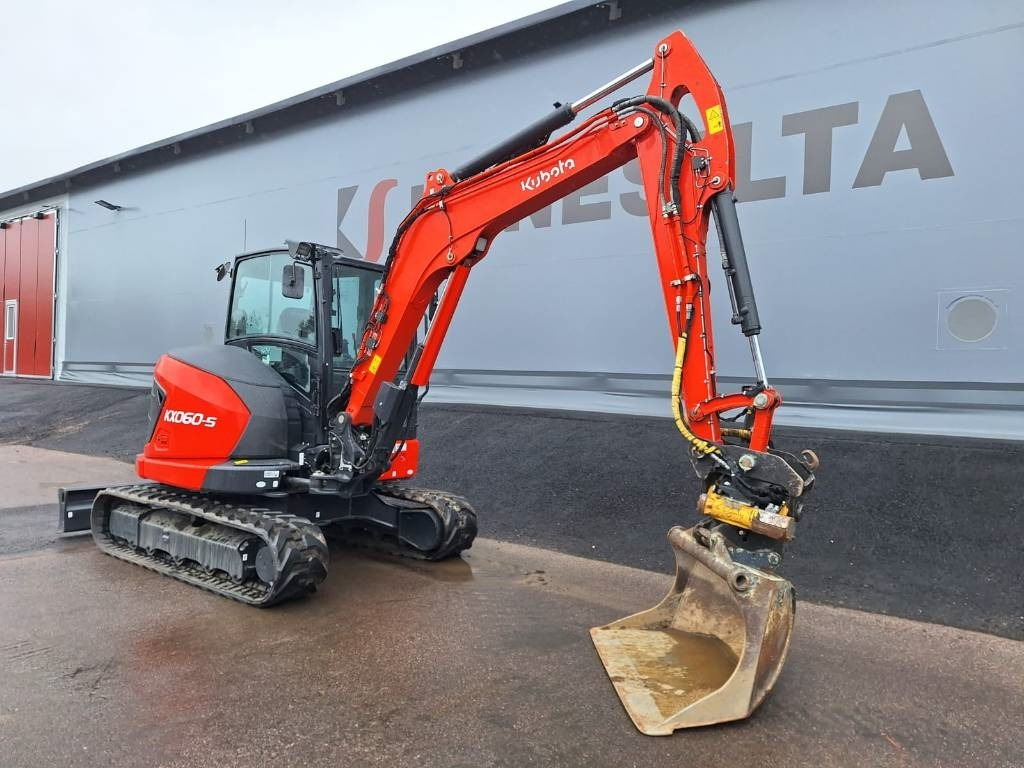 Kubota KX060-5 PYÖRITTÄJÄ, RASVARI YM.  - Mini excavator: picture 5 Kubota KX060-5 PYÖRITTÄJÄ, RASVARI YM.  - Mini excavator: picture 5