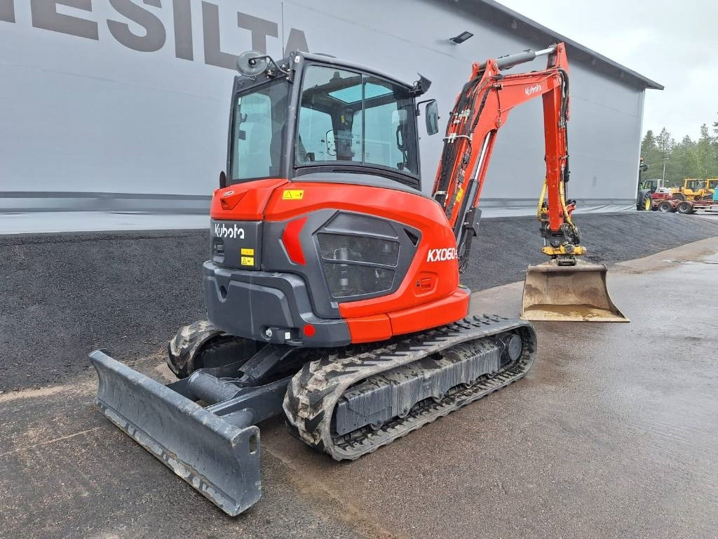 Kubota KX060-5 PYÖRITTÄJÄ, RASVARI YM.  - Mini excavator: picture 3 Kubota KX060-5 PYÖRITTÄJÄ, RASVARI YM.  - Mini excavator: picture 3