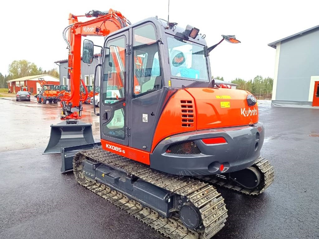 Kubota KX085-5 -UUTUUS- KMÄKI/PIRKKALA/TUUSULA  - Mini excavator: picture 3 Kubota KX085-5 -UUTUUS- KMÄKI/PIRKKALA/TUUSULA  - Mini excavator: picture 3