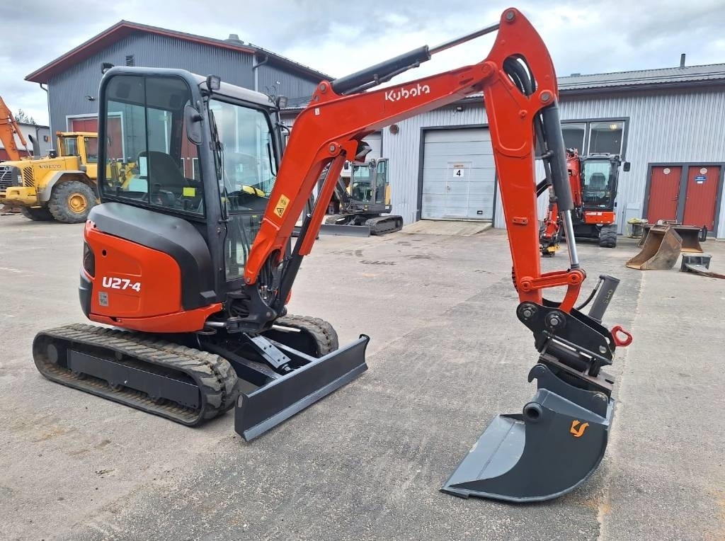 Mini excavator Kubota U27-4 KALLISTAJALLA, HUOLLETTU: picture 6