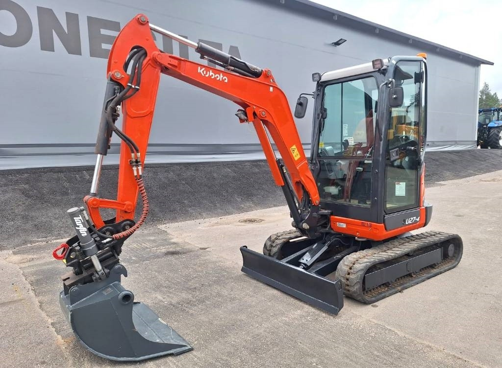 Mini excavator Kubota U27-4 KALLISTAJALLA, HUOLLETTU: picture 8