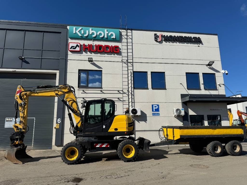 Yanmar B 110 W Hyvät varusteet / Siisti / Vähän ajettu - Wheel excavator: picture 1 Yanmar B 110 W Hyvät varusteet / Siisti / Vähän ajettu - Wheel excavator: picture 1