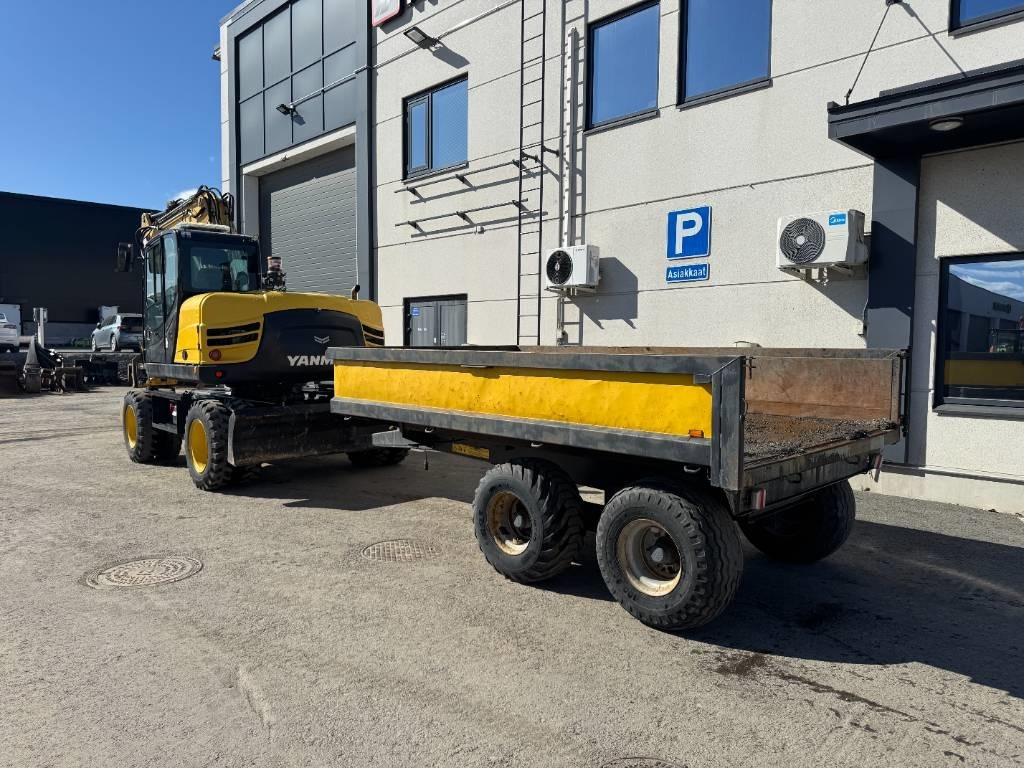 Yanmar B 110 W Hyvät varusteet / Siisti / Vähän ajettu - Wheel excavator: picture 4 Yanmar B 110 W Hyvät varusteet / Siisti / Vähän ajettu - Wheel excavator: picture 4