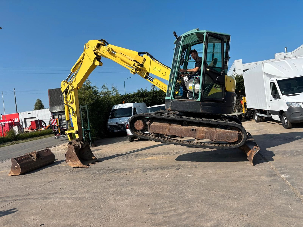 Mini excavator Yanmar B7 Sigma. 3 Löffel.: picture 6