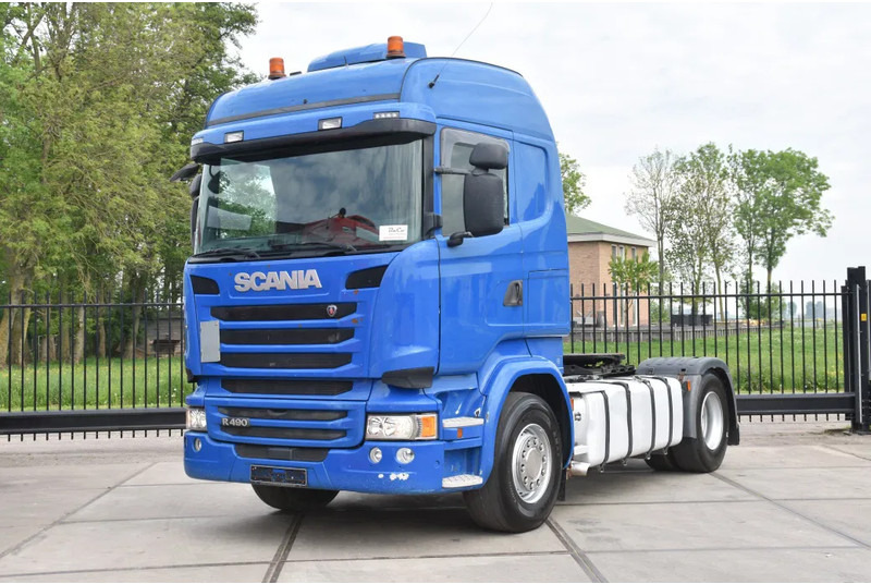 Scania R490 HL 4x2 - RETARDER - HYDRAULIC SYSTEM - 773 TKM - PARK. AIRCO - 2 BEDS - PTO - DIFF. LOCK - - Tractor unit: picture 1 Scania R490 HL 4x2 - RETARDER - HYDRAULIC SYSTEM - 773 TKM - PARK. AIRCO - 2 BEDS - PTO - DIFF. LOCK - - Tractor unit: picture 1