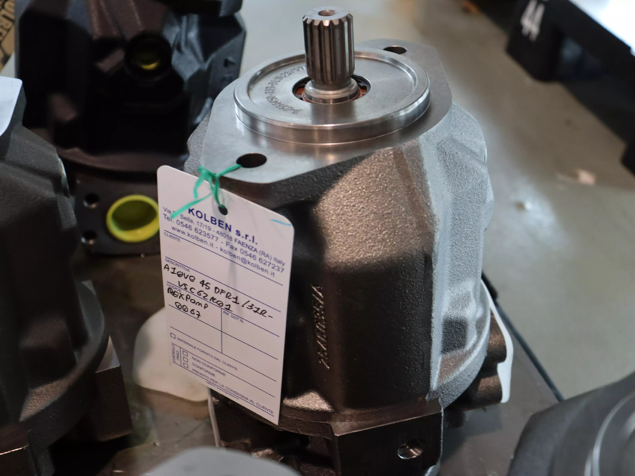 REXROTH A10VO45DFR1/31R-VSC62K01 - Hydraulic pump for Construction machinery: picture 1 REXROTH A10VO45DFR1/31R-VSC62K01 - Hydraulic pump for Construction machinery: picture 1